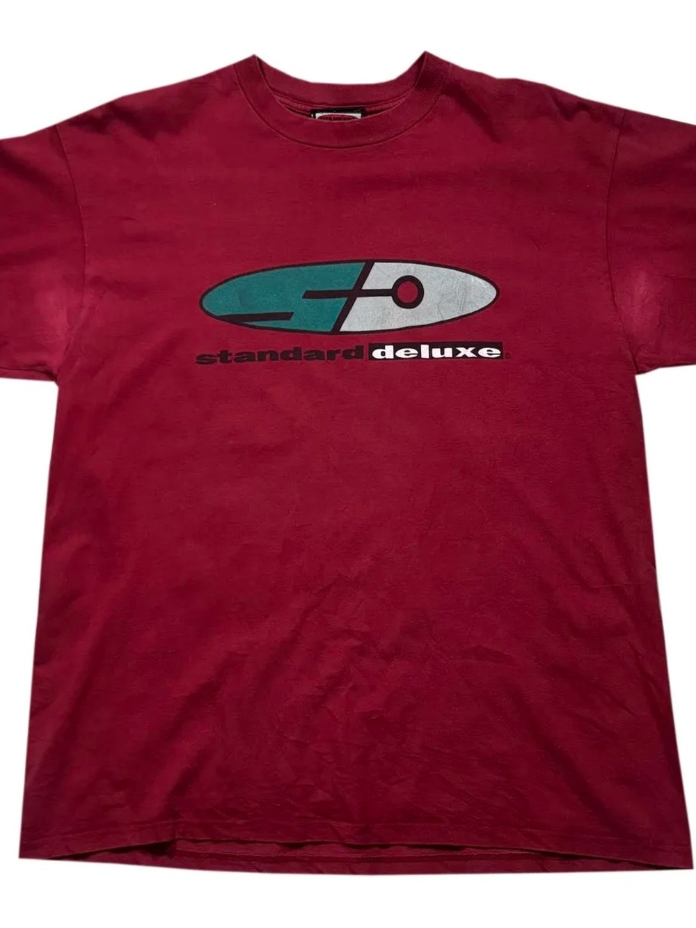 Vintage Standard Deluxe Graphic T Shirt (Size L)